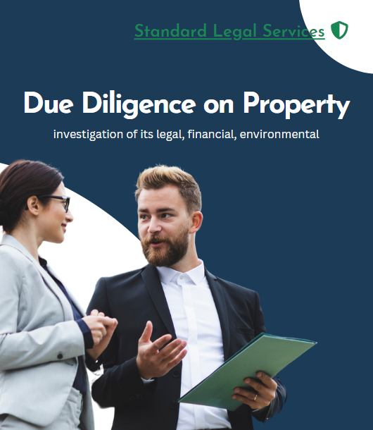 Due Diligence on Property